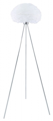 Product photograph of Value Tripod Floor Lamp With White Shade from Choice Furniture Superstore