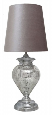 Product photograph of Glass Large Table Lamp from Choice Furniture Superstore