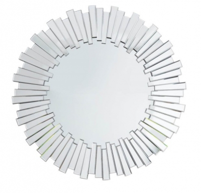 Product photograph of Mosaic Wall Round Mirror - 100cm X 100cm from Choice Furniture Superstore