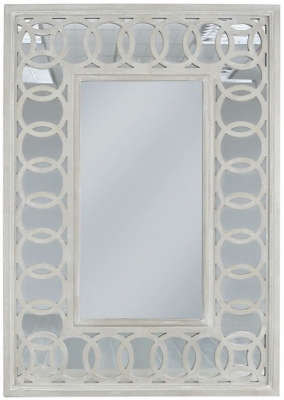 Product photograph of Bayview Rectangular Wall Mirror - 79cm X 113cm from Choice Furniture Superstore