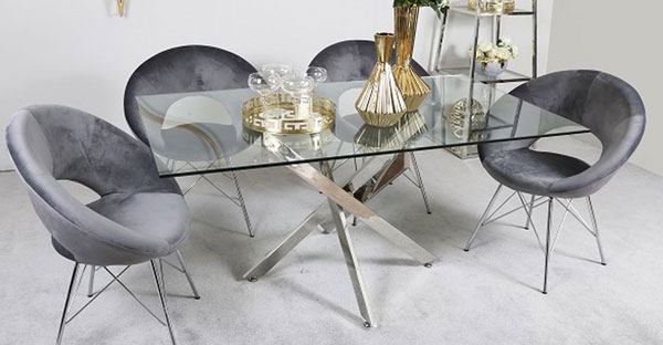 Lina Home Nova Glass Furniture