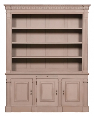 Product photograph of Mahogany Painted Display Cabinet from Choice Furniture Superstore