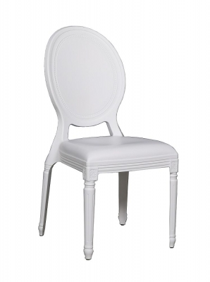 Product photograph of Natoma White Dining Chair Sold In Pairs from Choice Furniture Superstore