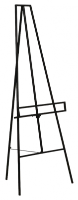 Product photograph of Contemporary Style Black Metal Easel from Choice Furniture Superstore