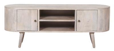 Product photograph of Wooden 120cm Tv Cabinet from Choice Furniture Superstore