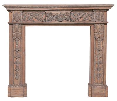 Product photograph of Wooden Carved Fire Surround from Choice Furniture Superstore