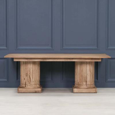 Rustic Mango Wood 8 Seater Dining Table