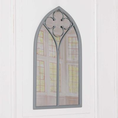 Grey Elberon Arch Wall Mirror 485cm X 90cm