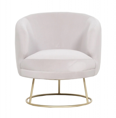 Product photograph of Arriba Velvet Armchair from Choice Furniture Superstore