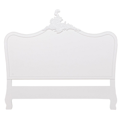 Product photograph of French Style White Headboard from Choice Furniture Superstore