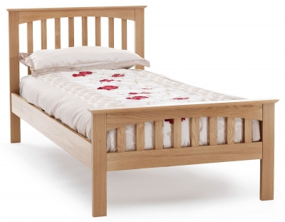 Windsor Oak Slatted Bed Comes In 3ft Single 4ft Small Double 4ft 6in Double Size Options