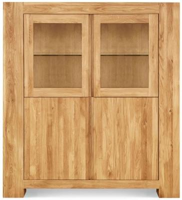 Clearance Clemence Richard Massive Oak Display Cabinet B177