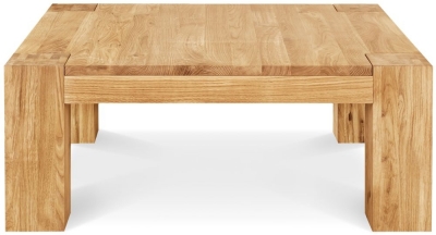 Product photograph of Clemence Richard Massive Oak Coffee Table from Choice Furniture Superstore