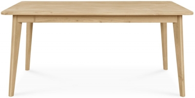 Product photograph of Clemence Richard Modena Oak 160cm Dining Table from Choice Furniture Superstore
