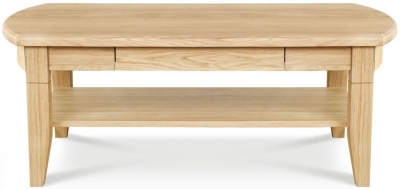 Product photograph of Clemence Richard Moreno Oak Coffee Table from Choice Furniture Superstore