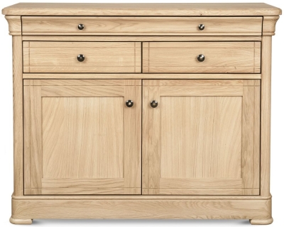 Product photograph of Clemence Richard Moreno Oak 2 Door 3 Drawer Medium Sideboard from Choice Furniture Superstore