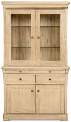 Product photograph of Clemence Richard Moreno Oak Large Dresser from Choice Furniture Superstore