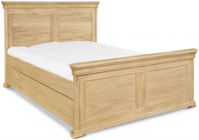 Product photograph of Clemence Richard Moreno Oak Bed from Choice Furniture Superstore