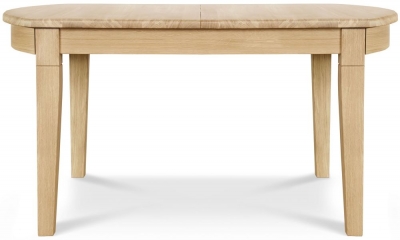 Product photograph of Clemence Richard Moreno Oak D End Dining Table from Choice Furniture Superstore