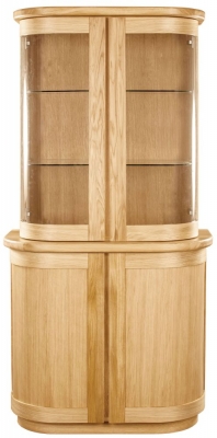 Product photograph of Clemence Richard Sorento Oak Small Dresser from Choice Furniture Superstore