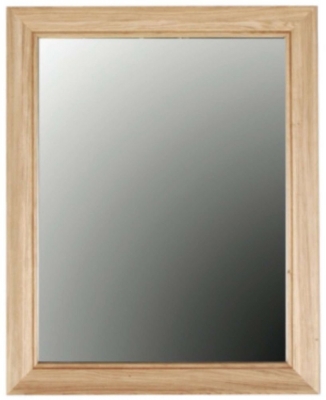 Product photograph of Clemence Richard Sorento Oak Rectangular Mirror - 80cm X 126cm from Choice Furniture Superstore