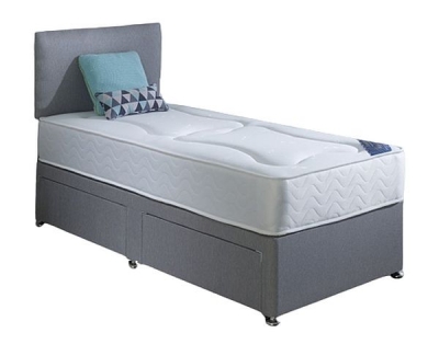 Product photograph of Dura Beds Roma Deluxe Orthopaedic Platform Top Divan Bed from Choice Furniture Superstore
