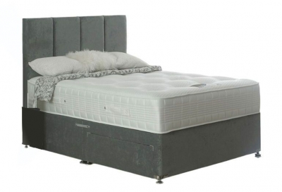 Product photograph of Dura Beds Tencel Pocket 1000 Pocket Spring Deluxe Platform Top Divan Bed from Choice Furniture Superstore