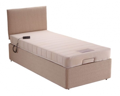 Product photograph of Dura Beds Duramatic Memory Foam Electric Adjustable Divan Bed from Choice Furniture Superstore