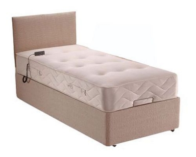Product photograph of Dura Beds Duramatic Pocket Sprung Electric Adjustable Divan Bed from Choice Furniture Superstore