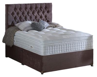 Product photograph of Dura Beds Natural 3500 Gold Platform Top Divan Bed from Choice Furniture Superstore