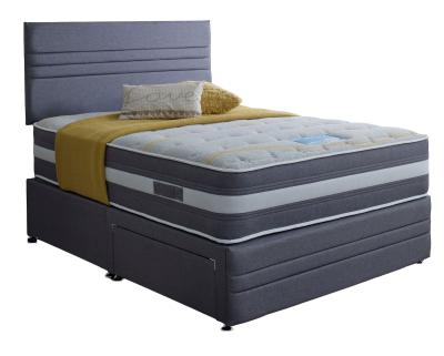 Product photograph of Dura Beds Firm Edge Cloud Lite Opulence 1500 Platform Top Divan Bed from Choice Furniture Superstore