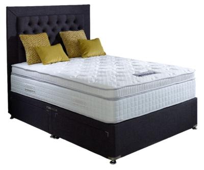 Dura Beds Turin Pillow Luxury 2000 Platform Top Divan Bed