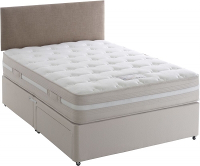 Product photograph of Dura Beds Georgia Orthopaedic Platform Top Divan Bed from Choice Furniture Superstore