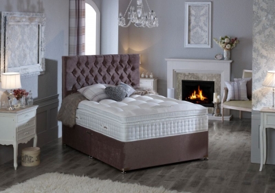 Product photograph of Dura Beds Natural 3500 Gold Platform Top Divan Bed from Choice Furniture Superstore