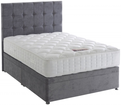 Product photograph of Dura Beds Vermont 1000 Pocket Spring Platform Top Divan Bed from Choice Furniture Superstore