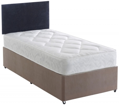 Product photograph of Dura Beds Windsor Deep Quilted Platform Top Divan Bed from Choice Furniture Superstore