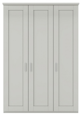 Product photograph of Cambridge Champagne 3 Door Wardrobe - W 150cm from Choice Furniture Superstore