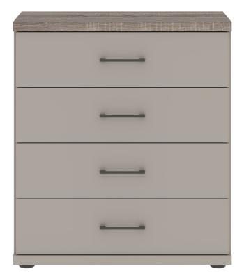 Wiemann Suffolk 4 Drawer Pebble Grey Chest Of Drawer