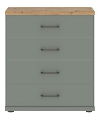 Wiemann Suffolk 4 Drawer Sage Green Chest Of Drawer