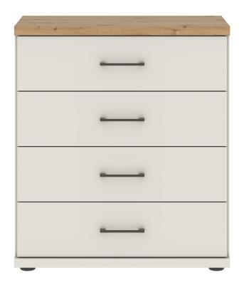 Wiemann Suffolk 4 Drawer White Chest Of Drawer