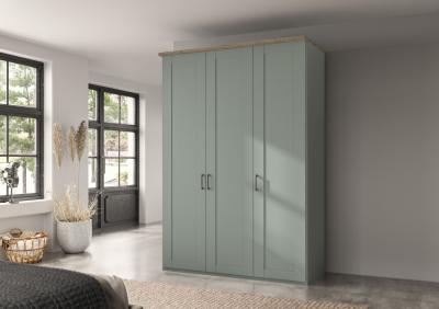 Wiemann Suffolk Sage Green 3 Door Wardrobe W 150cm