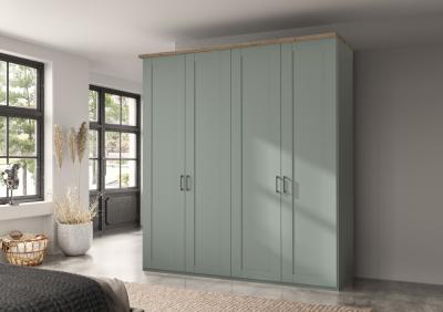 Wiemann Suffolk Sage Green 4 Door Wardrobe W 200cm