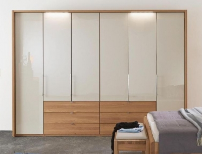 Product photograph of Amato Bi-fold-panorama Door Wardrobe from Choice Furniture Superstore