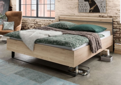 Product photograph of Brussels Futon Bed With Wooden Headboard from Choice Furniture Superstore
