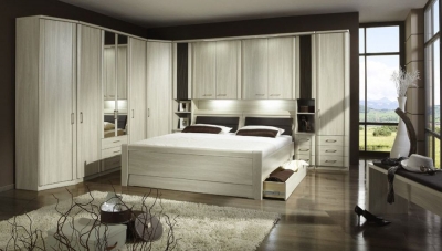 Product photograph of Wiemann Luxor 3 4 Individual Overbed Unit Elements - Variation Available from Choice Furniture Superstore