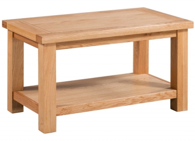 Product photograph of Appleby Oak Small Coffee Table from Choice Furniture Superstore