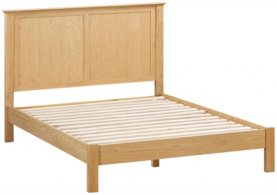 Arlington Oak Bed - Comes in 3ft Single, 4ft 6in Double and 5ft King Size Options