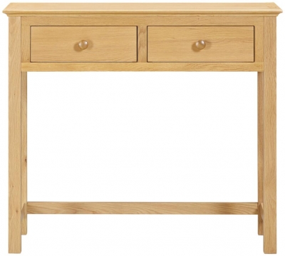 Product photograph of Arlington Oak Dressing Table from Choice Furniture Superstore