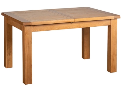 Product photograph of Oakland Oak 6-8 Seater 2 Leaf Extending Dining Table from Choice Furniture Superstore