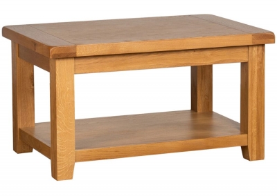 Product photograph of Oakland Oak Coffee Table from Choice Furniture Superstore